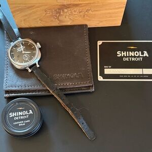Shinola Birdy Watch Black